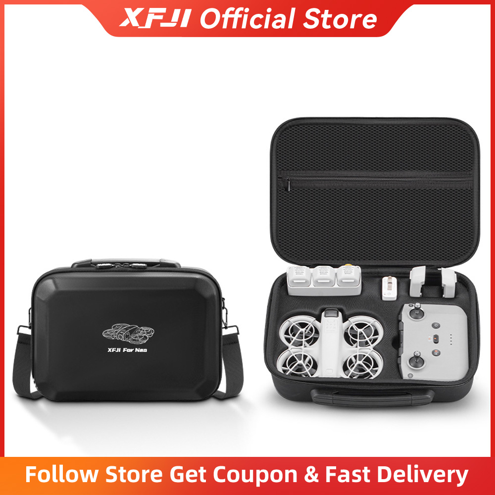 Drone Hard Shell Case - Estojo de Transporte XFJI Compatível com