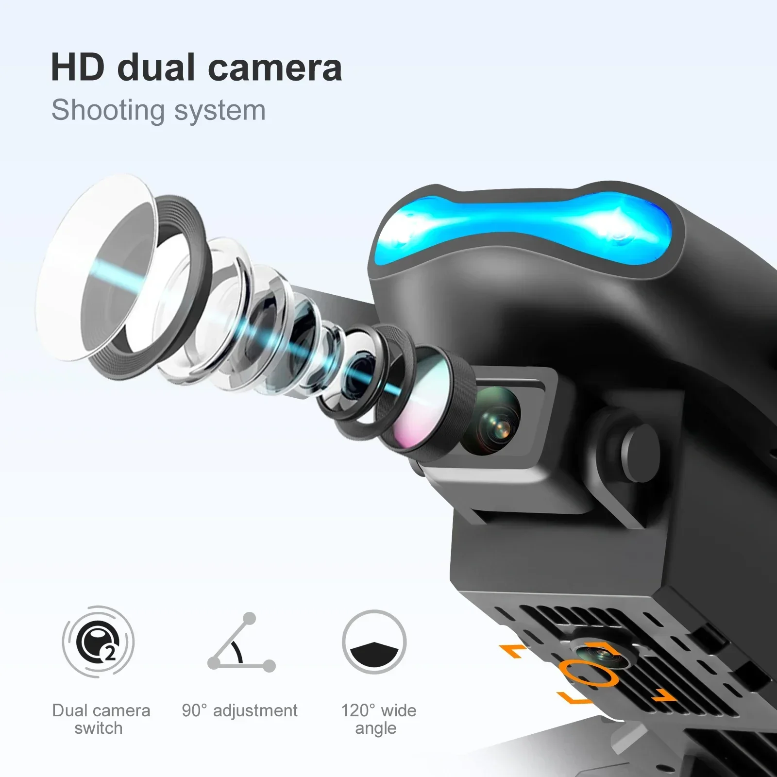 Novo e99 pro hd 4k zangão câme - Drone Controller Screen avaliação e preço