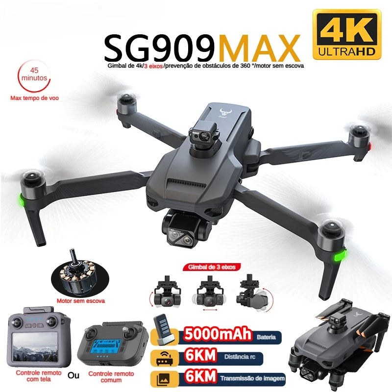 Zll sg909 sg909max drone profi - Drone Controller Screen avaliação e preço
